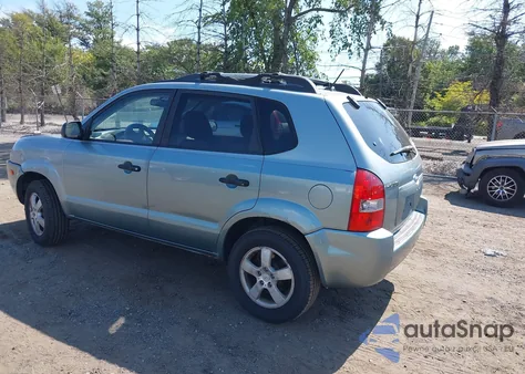 2006 Hyundai Tucson Gl from USA, damaged, VIN KM8JM72B86U399365